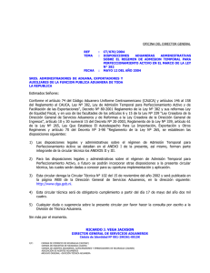 070-2004 - Dirección General de Servicios Aduaneros