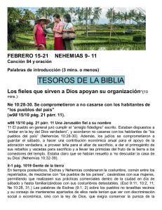 VIDA Y MINISTERIO CRISTIANOS FEBRERO 3