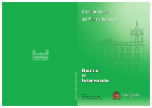 Estatuto Orgánico del Ministerio Fiscal