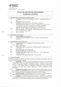 Chacal Extra MSDS