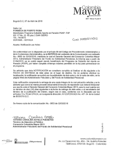 Page 1 900.03 C y A 3 Consorcio 2013 Bogotá D.C, 07 de Abril de
