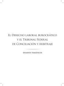 El Derecho laboral burocrático y el Tribunal Federal de Conciliación