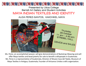 maya indian textiles and identity