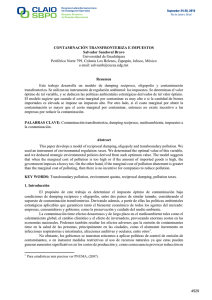 CONTAMINACIÓN TRANSFRONTERIZA E IMPUESTOS Salvador
