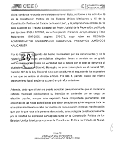 dicha conducta no puede considerarse como un ilícito, conforme a