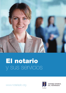 El notario y sus servicios - Consejo General del Notariado