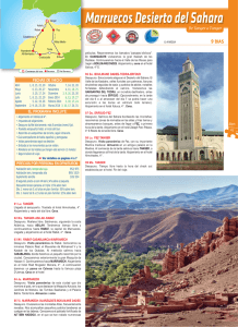Marruecos, Desierto del Sahara, 9 días