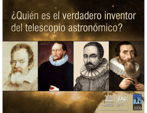 Inventor del telescopio