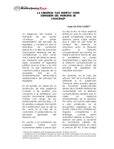 lex script - Asociación Civil Ratio Juris Perú