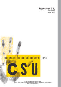 Proyecto de CSU