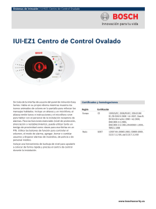 IUI‑EZ1 Centro de Control Ovalado