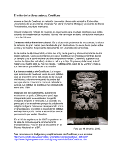 El mito de la diosa azteca, Coatlicue