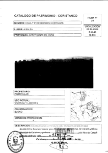 coristanco ficha n” 24 nombre: casa y propiedades contiguas