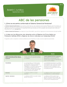ABC de las pensiones
