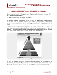 ¿Cómo medir el valor del capital humano?