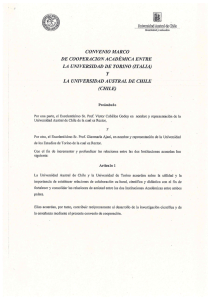 Convenio Marco de Cooperación Académica