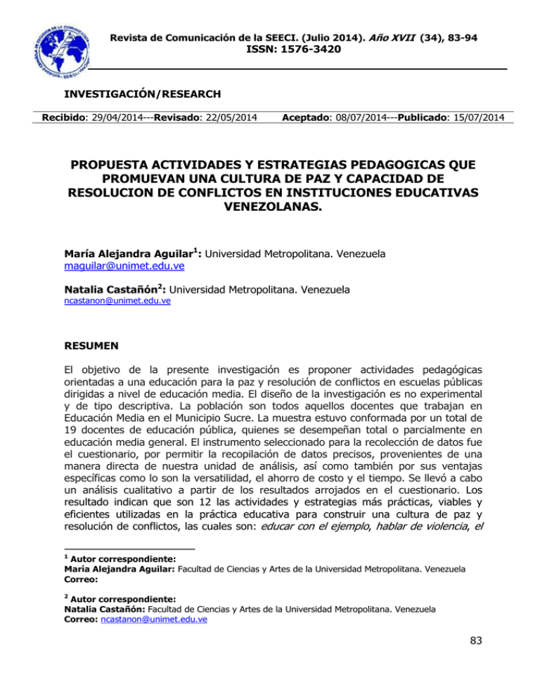 Propuesta Actividades Y Estrategias Pedagogicas Que Promuevan