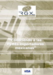 Conociendo a las PyMEs exportadoras mexicanas