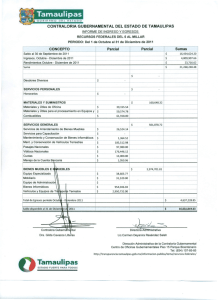 Tamaul I pas - Transparencia