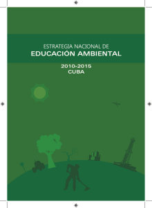 Estrategia Nacional de Educación Ambiental 2010-2015