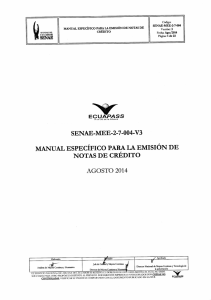 MANUAL ESPECÍFICO PARA LA EMISIÓN DE NOTAS DE SENA5