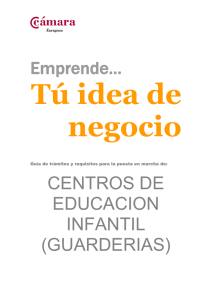 Centros de educación infantil