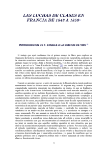 Engels: Introducción de 1895 a “La lucha de clases en Francia”