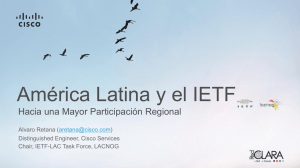 América Latina y el IETF