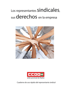 Los representantes Sindicales - Comisiones Obreras de Andalucía