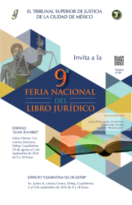 FERIA NACIONAL LIBRO JURÍDICO
