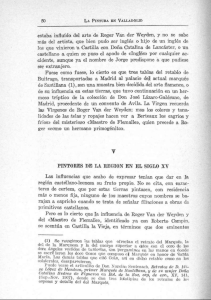 Page 1 50 LA PINTURA EN VALLADOLID estaba influído del arte