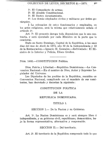 Constitución 1875 - Cámara de Diputados
