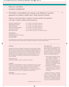 Diversity and universality in response to patient diabetic foot