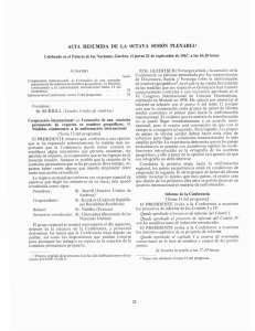 Page 1 ACTA RESUMIDA DE LA 0CTAVA SESIÓN PLENARIA