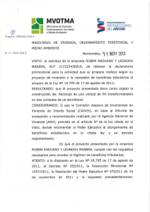 Proyecto 200 (archivo PDF) - Agencia Nacional de Vivienda