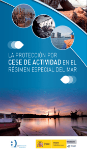 cese de actividad en el