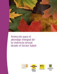 Protocolo para el abordaje integral de la violencia sexual desde el
