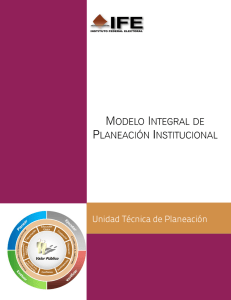 Modelo Integral de Planeación