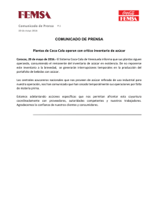 Comunicado de Prensa P.1 COMUNICADO DE PRENSA