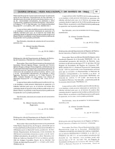 marzo-1994 - Diario Oficial de la República de El Salvador