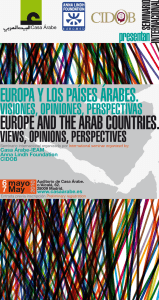 europa y los países árabes. europe and the arab