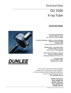 DU 3506 X-ray Tube