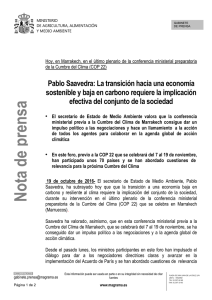 20161019 Pablo Saavedra Pre-COP.
