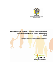 Perfiles Ocupacionales - Ministerio de Salud y Protección Social