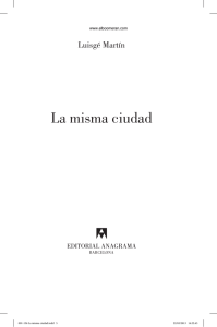 La misma ciudad