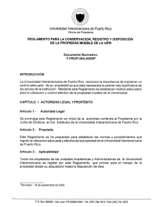 F-PROP-004-2000R - Ponce - Universidad Interamericana de