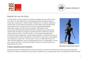 Biografía de Juan de Garay - Museo Etnográfico y Colonial Juan de