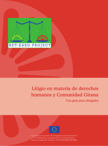 Litigio en materia de derechos humanos y Comunidad Gitana