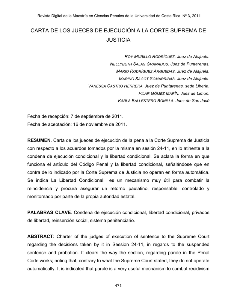 Carta Para Un Juez 4791