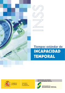 Tiempos Est&aacute;ndar de Incapacidad Temporal - INSS